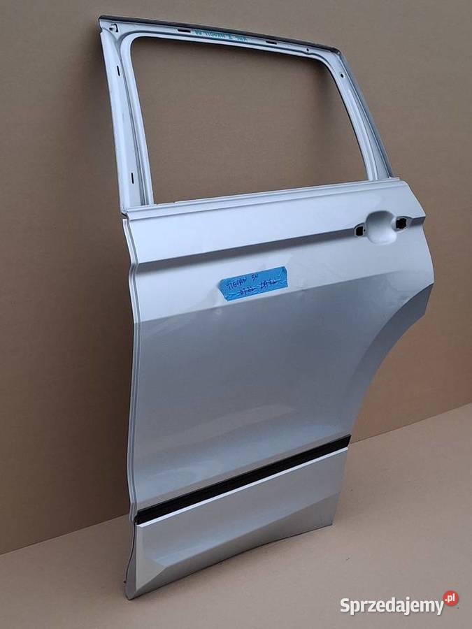 VW TIGUAN 5NA II DRZWI LEWY TYŁ LEWE TYLNE LA7W Bieleń