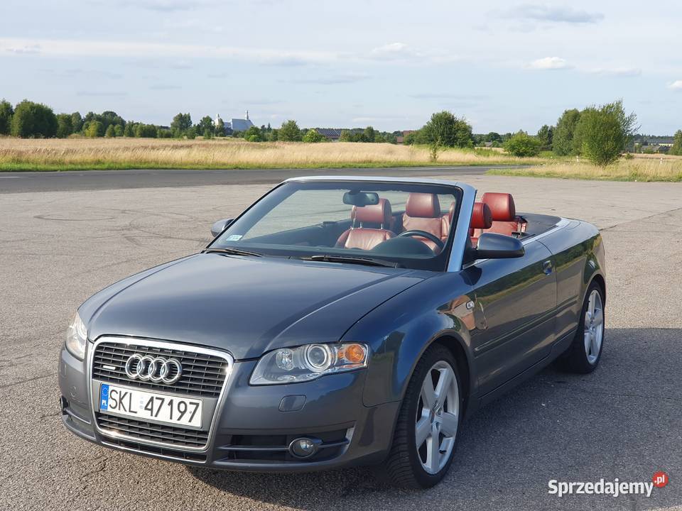 Audi A4 Cabrio stan czerwona skóra kabriolet CD sprzedam