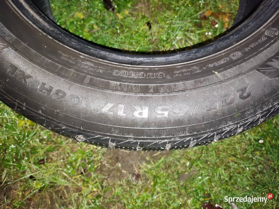 Komplet opon zimowych Nokian 22565 17 65 Samochodowe Pszczyna sprzedam