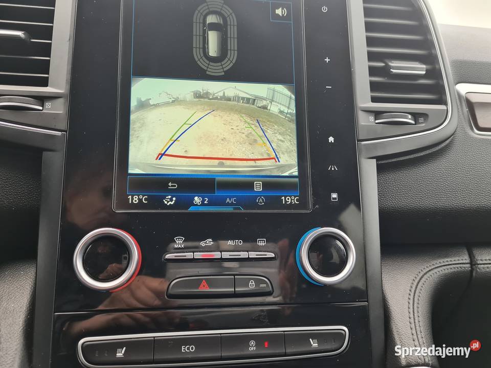 Renault Koleos Manual Skóry Długie opłaty komputer pokładowy Koleos