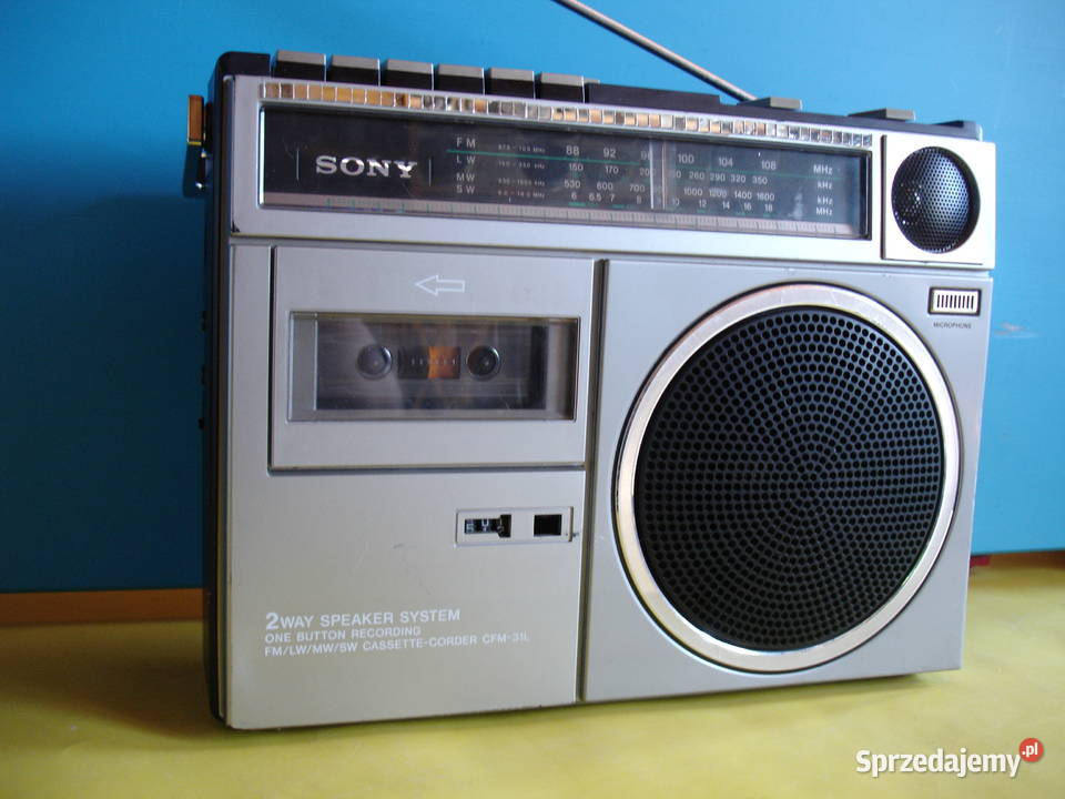 Radiomagnetofon SONY CFM31L Zielona Góra