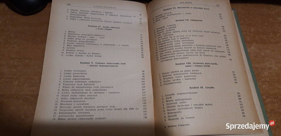 ŚLADAMI PITAGORASA Rozrywki matem JELEŃSKI1954 matematyka, statystyka wielkopolskie