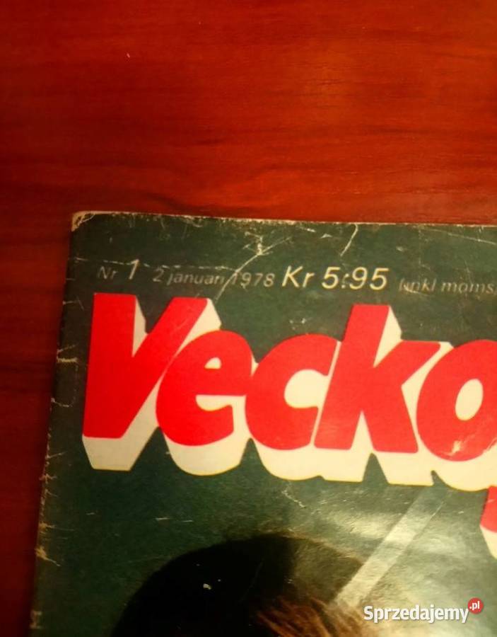 Czasopismo z 1978 roku oryginalne Szweckie Koszalin