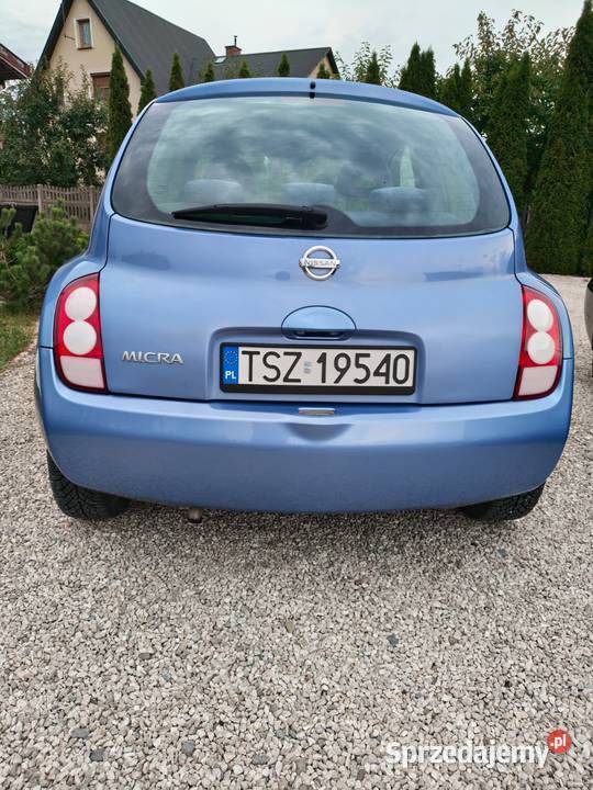 Nissan Micra 14 benzyna niski przebieg Ruszcza