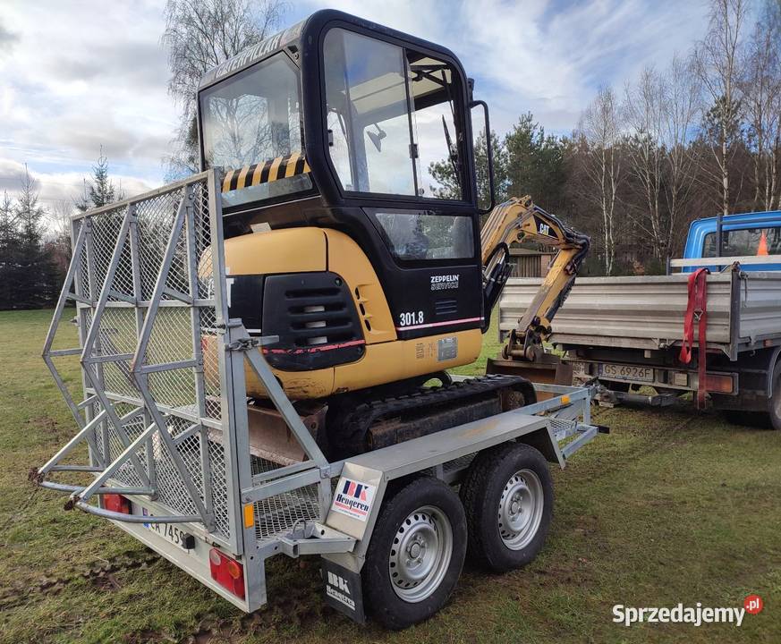 Minikoparka roboty ziemne wywrotką transport Słupsk