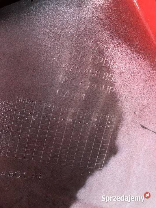 ZDERZAK PRZÓD PRZEDNI OPEL MERIVA B II 2 Motoryzacja Kozy