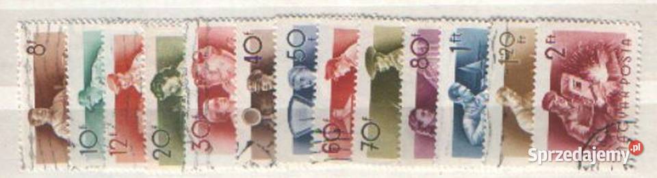 Zn Węgry Mi 1426 37 40 kas 1955