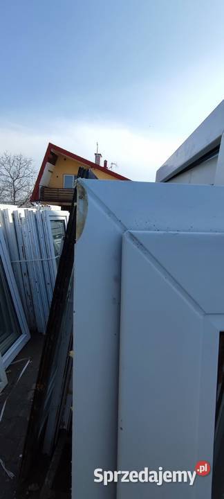 OKNA KacprzaK OKNO PCV 85X160 Brąz Używane Drzwi i okna