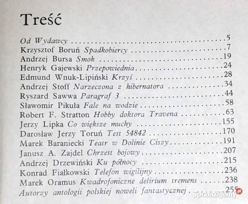 Polska nowela fantastyczna Przepowiednia Tom 6 Pozostałe Chełm