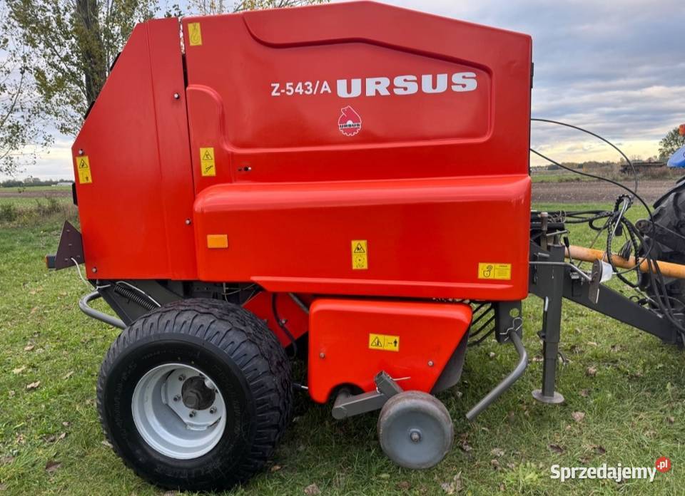 Prasa belująca Ursus Z543A 2016 siatkasznurek Rolujące (belujące) łódzkie Łowicz sprzedam