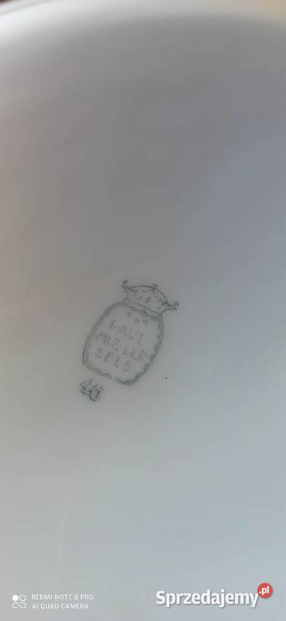 Patera z astrami Paul Muller Selb pomorskie