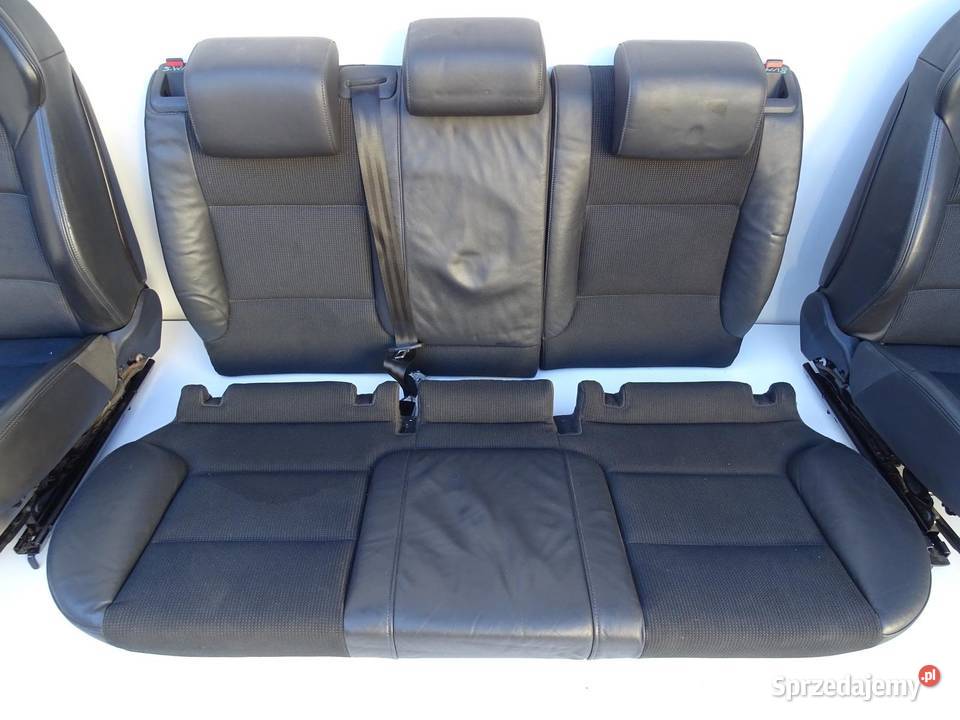 FOTELE FOTEL KANAPA PÓŁSKÓRA KOMPLET SLINE AUDI osobowe