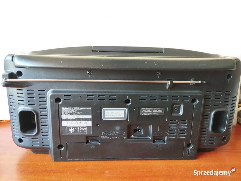 Radiomagnetofon Sharp WQCH800 H dolnośląskie Góra sprzedam