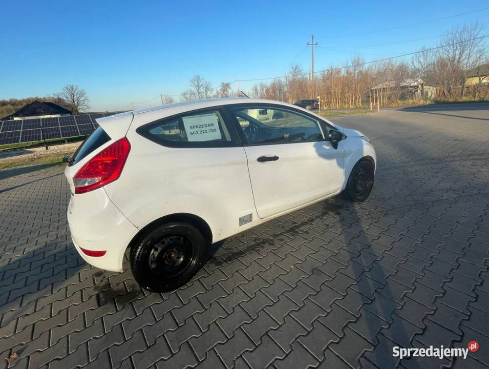 Ford Fiesta VII 2012 14 diesel manual VAN łódzkie sprzedam