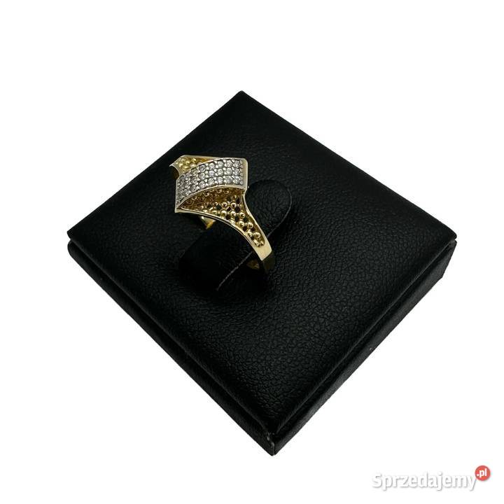 Złoty Pierścionek pr 585 18g R16 warmińsko-mazurskie Elbląg