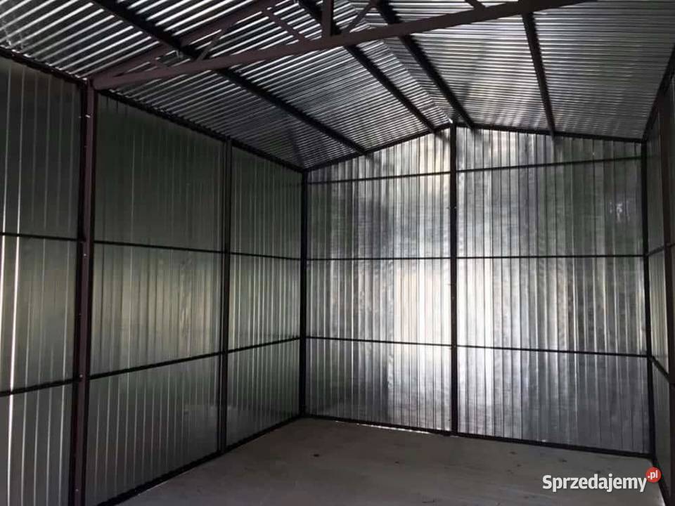 Blaszana montowana hala 47 ocynkowana Kraków
