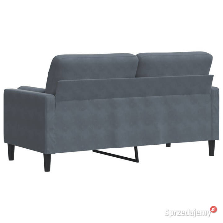 2osobowa sofa z poduszkami ciemnoszara 140 Warszawa sprzedam