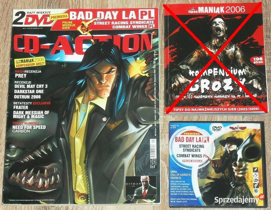 Magazyn CDACTION dodatki płyty plakaty Gliwice