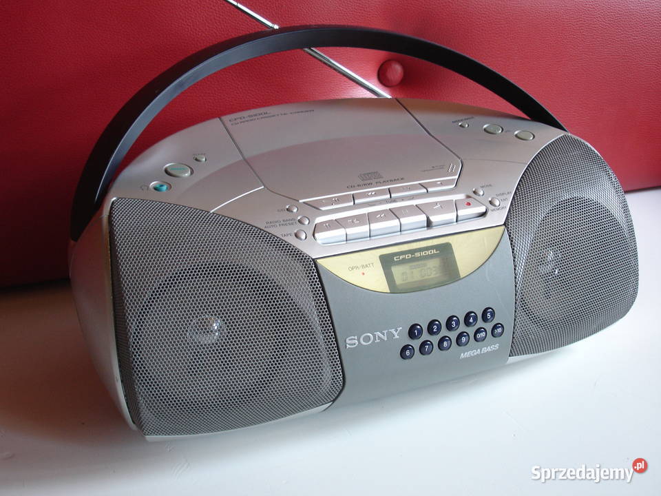 Radiomagnetofon SONY CFDS100L Zielona Góra