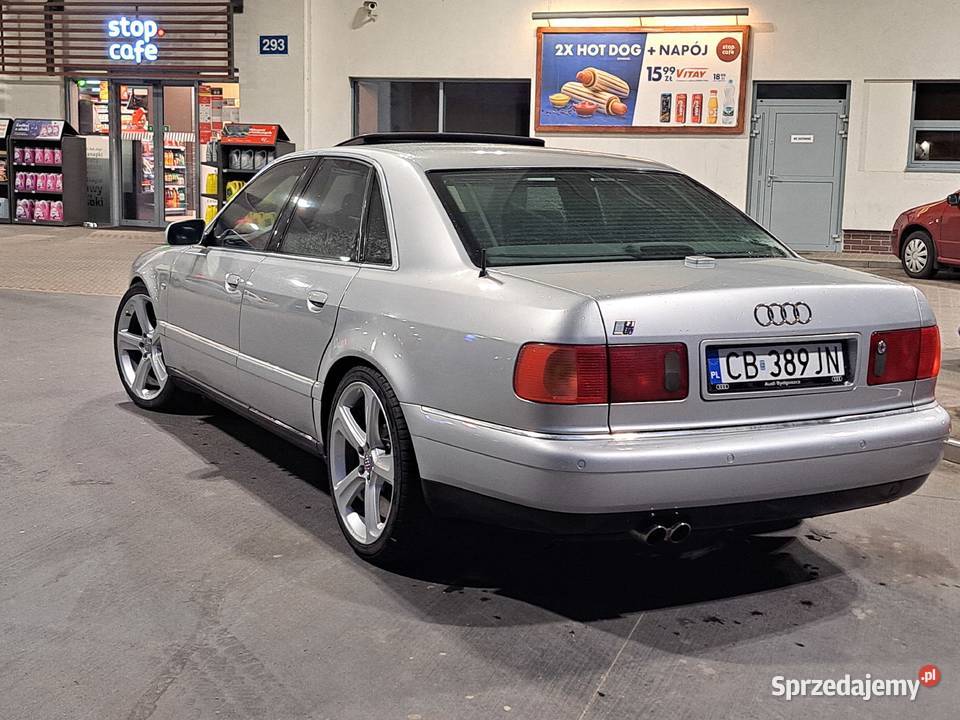 Audi S8 D2 quattro polift 2000 nieuszkodzony kujawsko-pomorskie