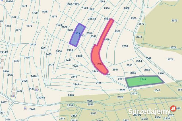 3 działki rolne Poręba Wielka sprzedam
