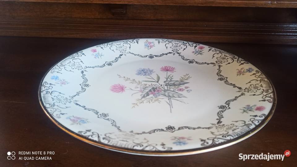 Patera Import Kolor ecru Kwiaty pomorskie