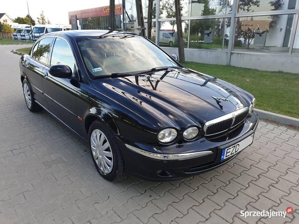 Jaguar XType 21 V6 Benzyna z LPG 2002r Skóry ABS wielkopolskie Poznań