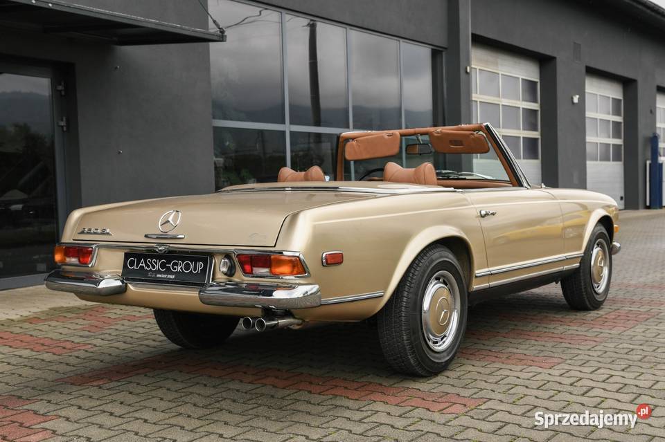 MercedesBenz W113 280SL Pagoda 1971 renowacji automatyczna Rybarzowice