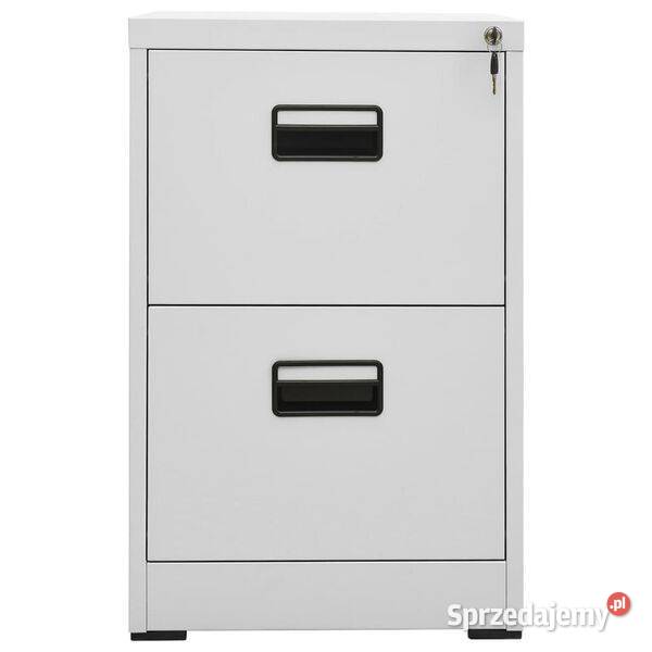 vidaXL Szafka kartotekowa jasnoszara 46x62x725 Warszawa