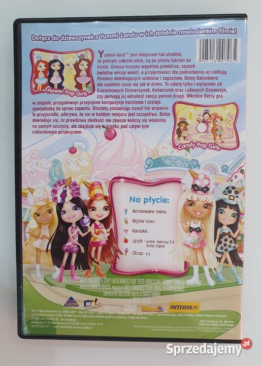 Betsy Balonówna Podróż YummiLand DVD Pozostałe Kędzierzyn-Koźle