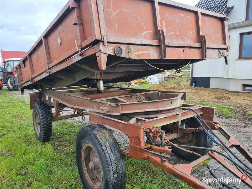 Przyczepa D47 45 t Przyczepy rolnicze Grodków