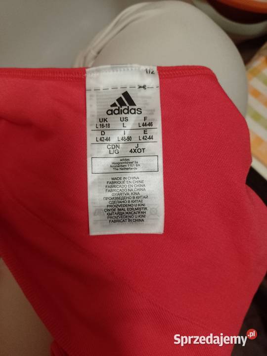 4244 XLXXL ADIDAS Różowy top fitness bokserka Kraków sprzedam