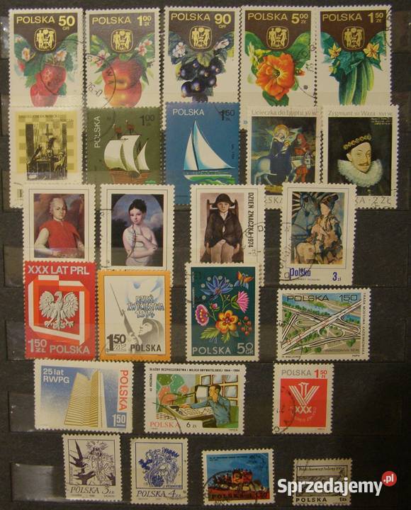 Znaczki pocztowe Polska zestaw 204luzaki łódzkie Łódź sprzedam