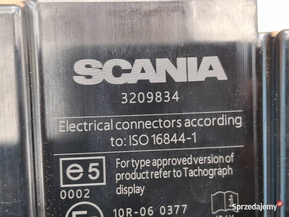 SCANIA RS TACHOGRAF ORYGINAŁ 3209834 Bieleń