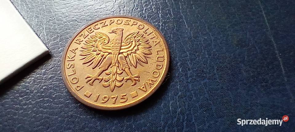 Stare monety 2 złote 1975 PRL Polska cudo Lesko