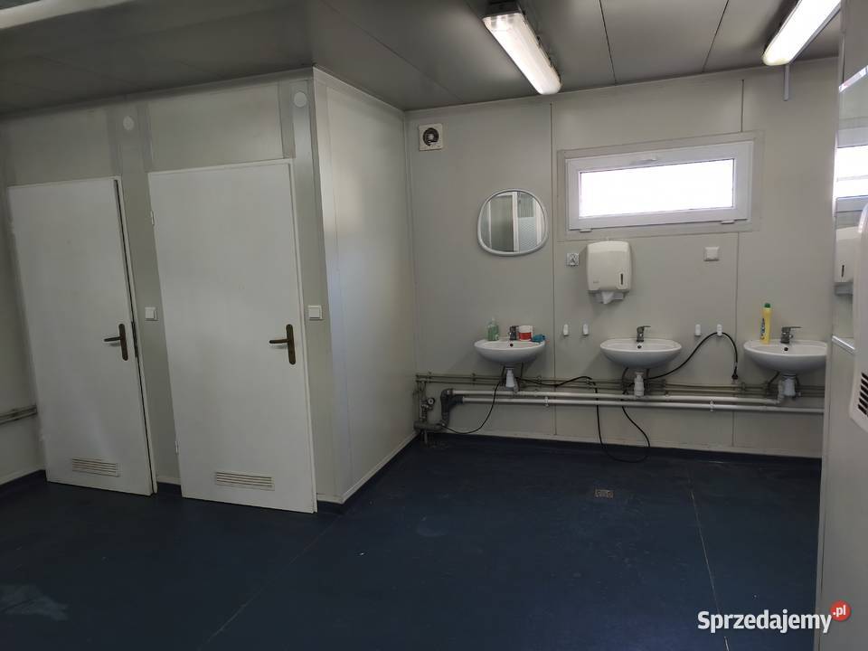 Sprzedam zaplecze kontenerowe biurowo socjalne Gliwice