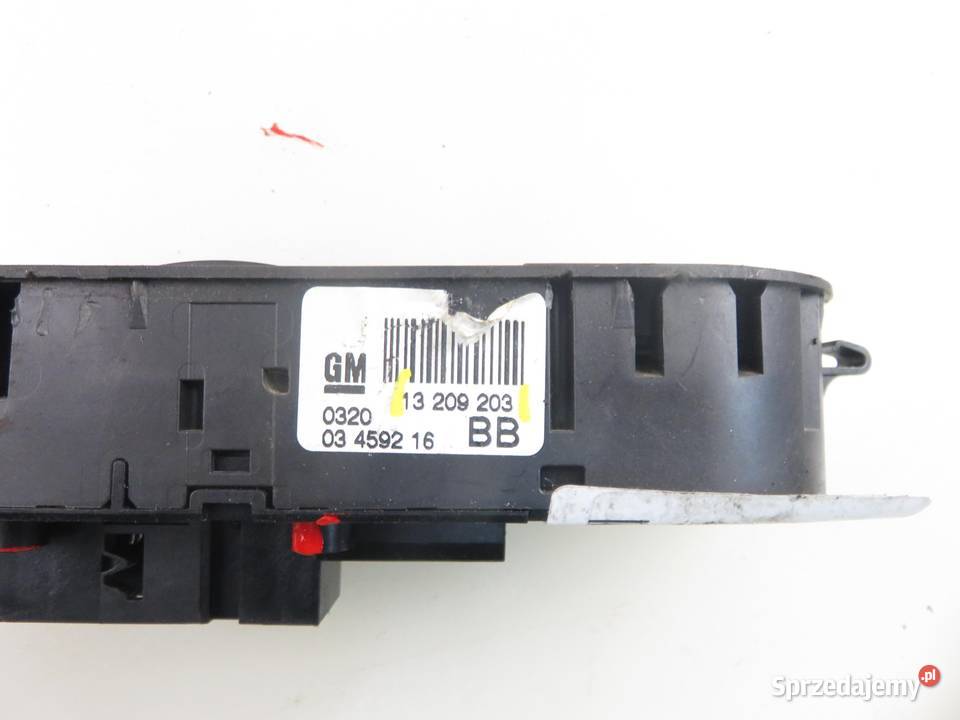 PANEL SZYB OPEL ZAFIRA B A05 13209203 osobowe