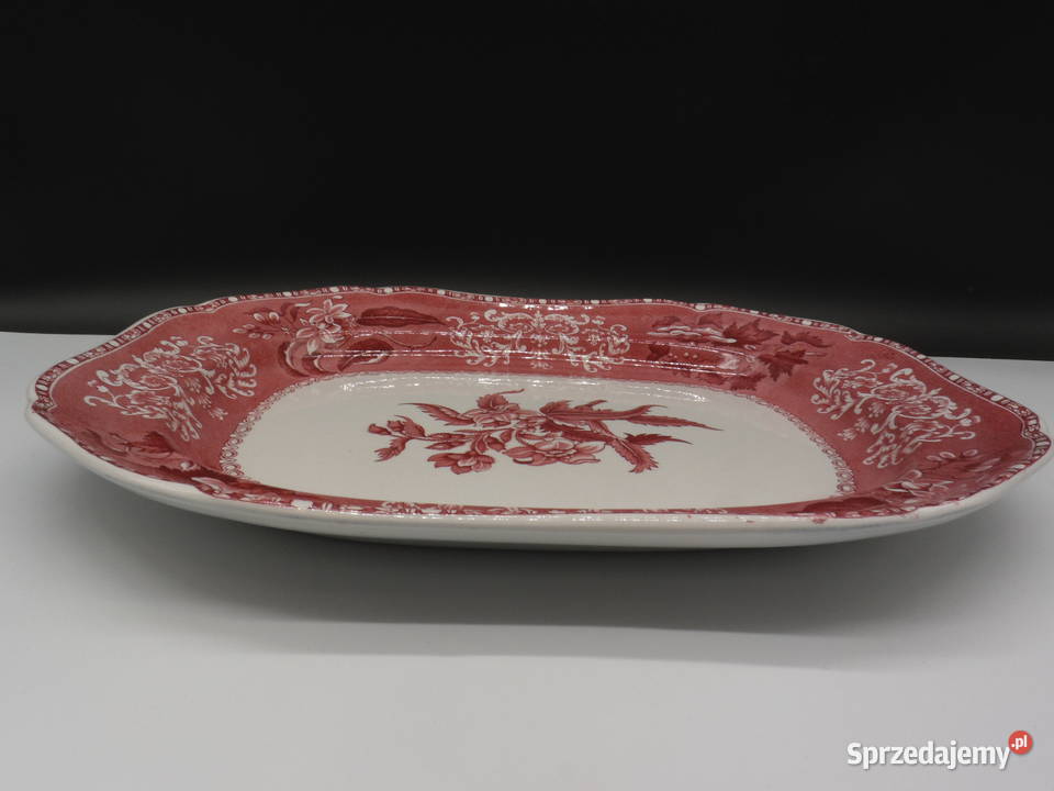 Antyczny półmisek SPODE Pink Camilla Vintage Raszków