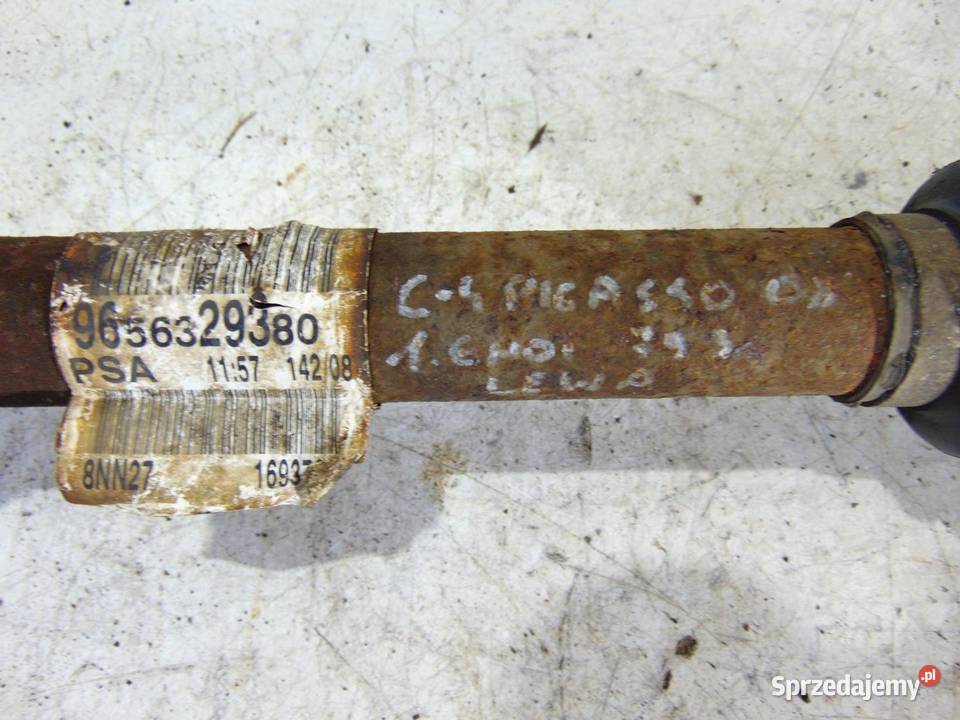 PÓŁOŚ LEWA CITROEN C4 PICASSO I 16 HDI