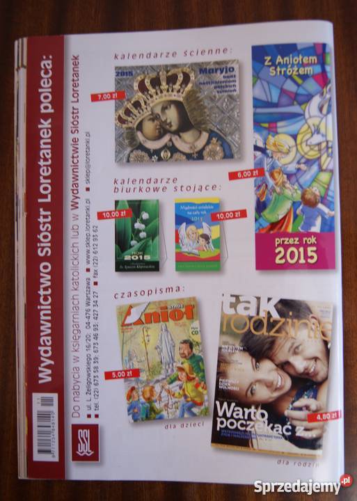 Różaniec miesięcznik formacyjny listopad 2014 Wychowanie i rodzina lubelskie Parczew