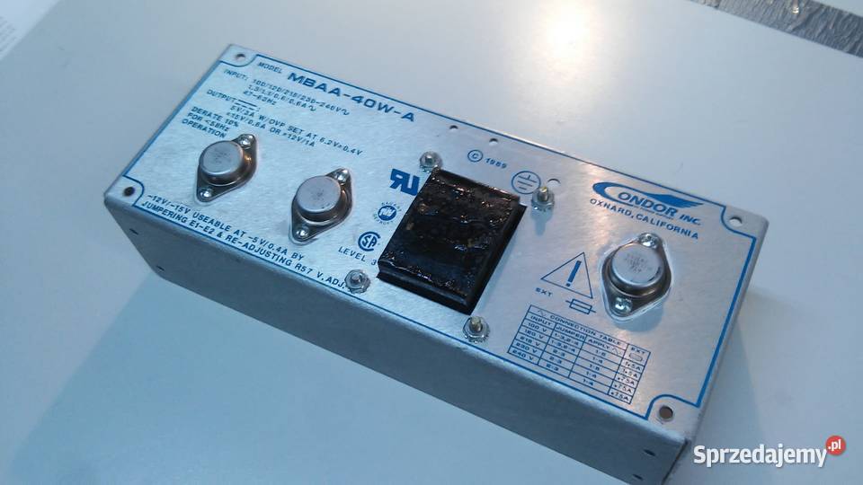 Zasilacz analogowy 5V3A 12 15 V 1A podlaskie Łomża