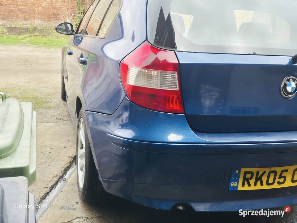 Bmw seria 1 M47 05 5D Anglik SPRAWNY ZDROWY ASR (kontrola trakcji) Izbica Kujawska sprzedam