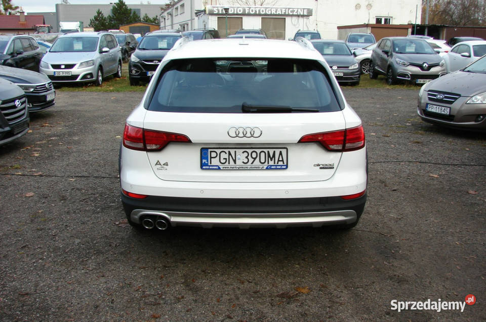 Audi A4 Allroad B9 2015 biały wielkopolskie Piła