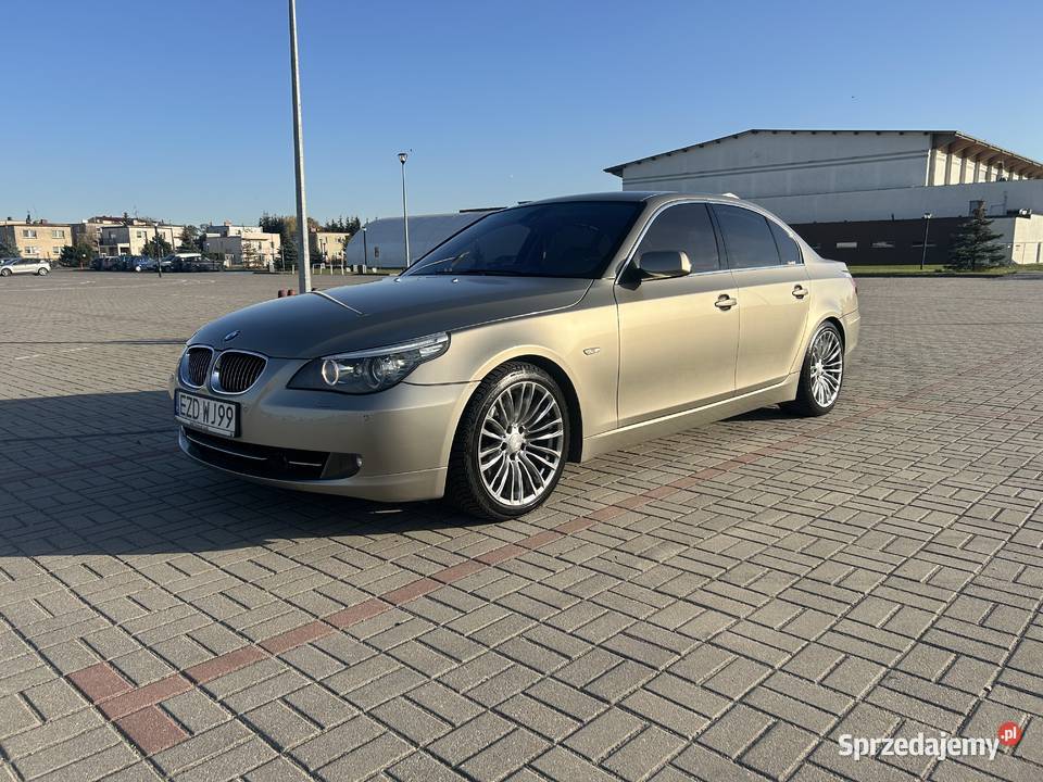 2008 BMW 5 e60 525d M57d30n2 283hp Mogilno