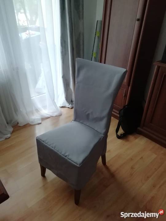 POKROWCE NA KRZESŁA Z KONTRAFAŁDĄ SZYTE NA MIARĘ Byczyna
