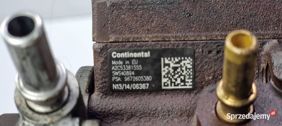 POMPA WTRYSKOWA CITROEN C4 PICASSO 9672605380 Lipno