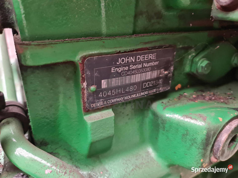 John Deere 6230 6440 Silnik Kompletny 45 L