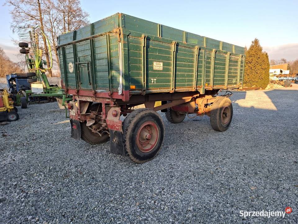 Przyczepa GLORIA 14 ton 3 stronny wywrot łódzkie Bolesławiec