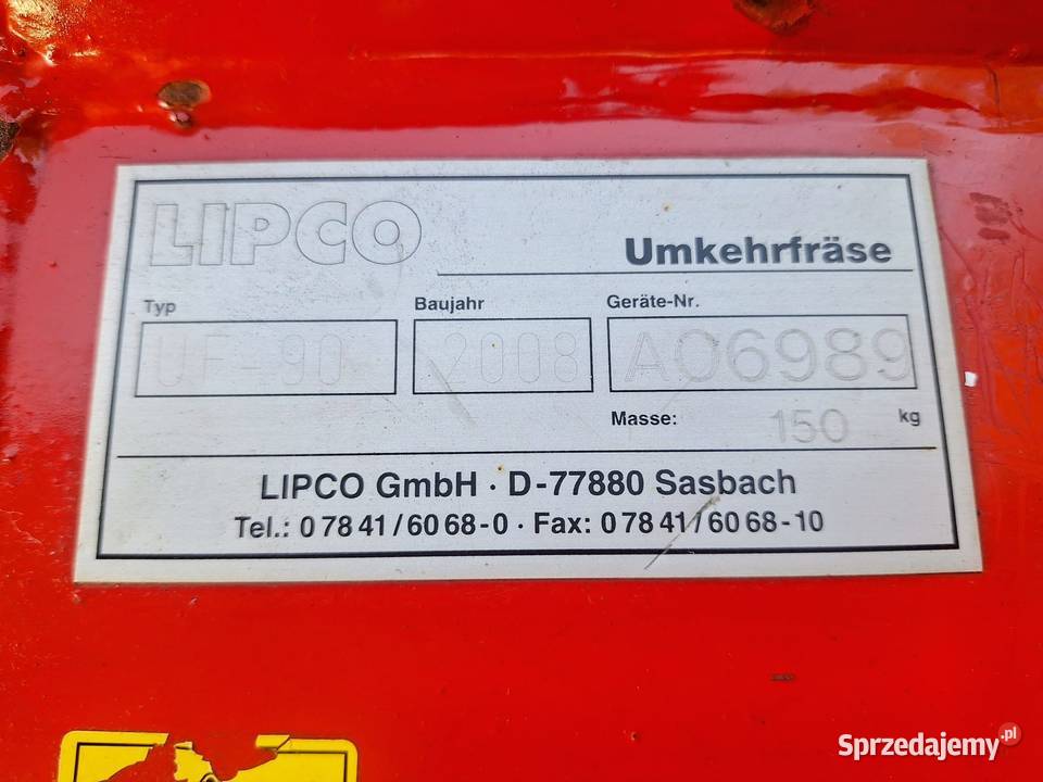 Rapid Euro 4 Ciągnik jednoosiowy glebogryzarka Milicz