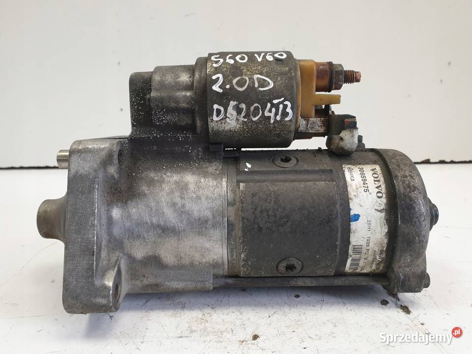 ROZRUSZNIK Volvo S60 II V60 I 20 D ROZRUSZNIK osobowe Układ elektryczny silnika Rudka